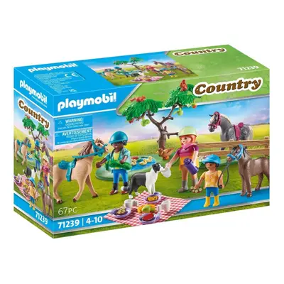 Playmobil 71239 výlet na piknik s koňmi