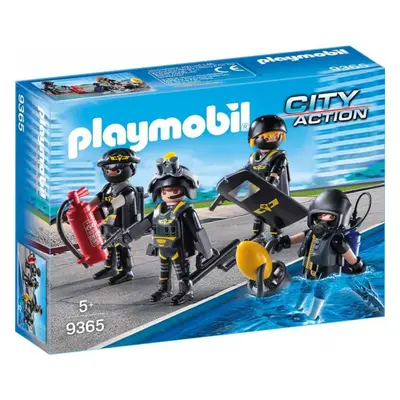 Playmobil 9365 speciální policejní zásahový team