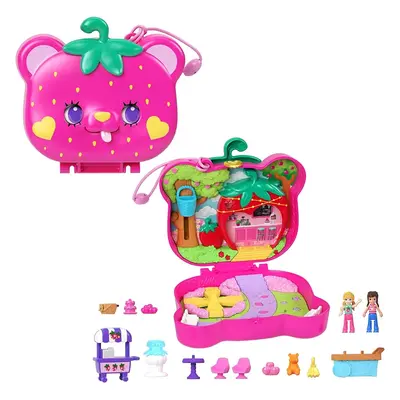 Mattel polly pocket pidi svět do kapsy straw-beary, hrd35