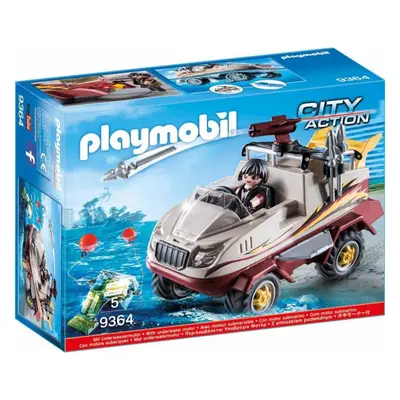 Playmobil 9364 obojživelný vůz specilání zásahové jednotky