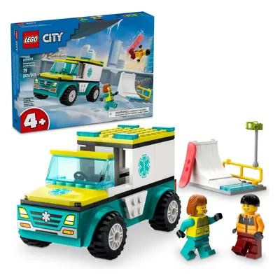 Lego® city 60403 sanitka a snowboardista