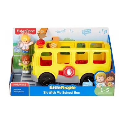 Fisher price little people školní autobus cz, mattel gxr97