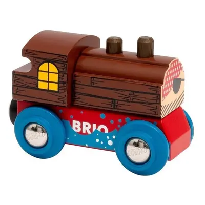 Brio 33841 skvělá sbírka lokomotiv - pirát