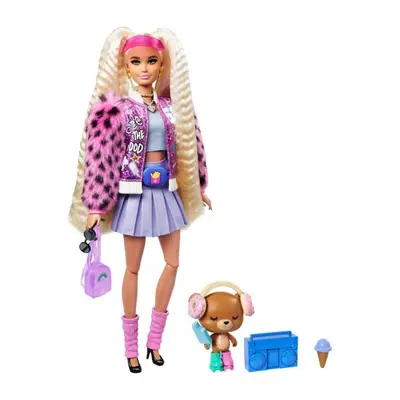 Barbie extra stylová dlouhovláska donut, mattel gyj77