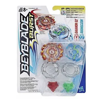 Beyblade burst sada dvou kotoučů gaianon g2 & doomscizor, hasbro c2358