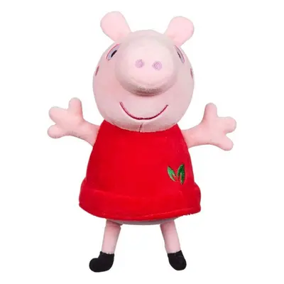 Peppa pig plyšová peppa červené šatičky