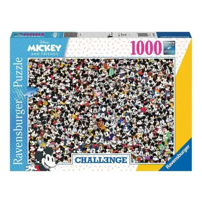 Ravensburger 16744 puzzle mickey a přátelé challenge 1000 dílků