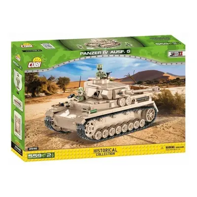 Cobi 2546 world war ii německý střední tank pzkpfw panzer iv ausf. g