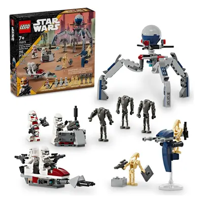 Lego® star wars™ 75372 bitevní balíček klonového vojáka a bitevního droida