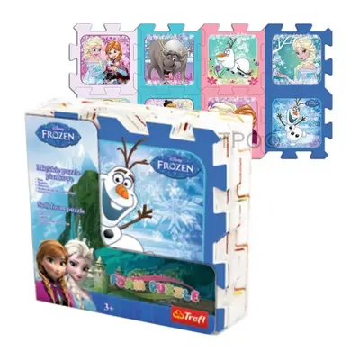 Trefl pěnové puzzle ledové království/frozen 8 ks