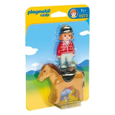 Playmobil 6973 jezdkyně s koníkem (1.2.3)