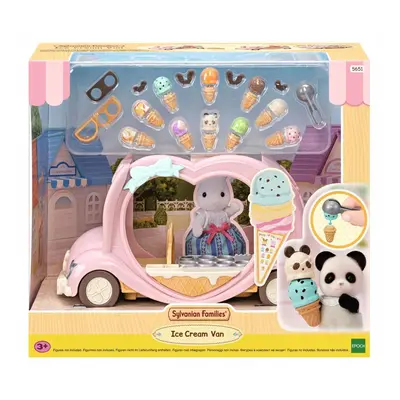 Sylvanian families 5651 růžový zmrzlinářský vůz