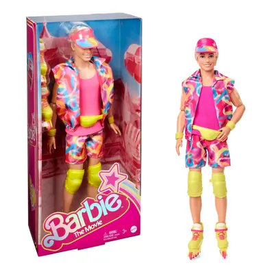 Mattel barbie® barbie the movie ken ve filmovém oblečku na kolečkových bruslích, hrf28