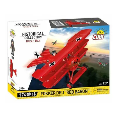 Cobi 2986 fokker dr.i red baron