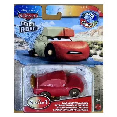 Disney pixar cars color changers 2 v 1 cave blesk mcqueen, mattel hmd67