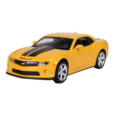 Kovový model chevrolet camaro zl1 žlutý 1:24