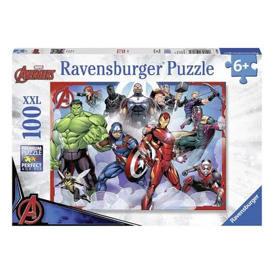 Ravensburger 10808 puzzle disney: marvel avengers 100 dílků xxl