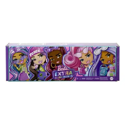 Mattel barbie® extra minis™ sada 5 panenek, hpn09