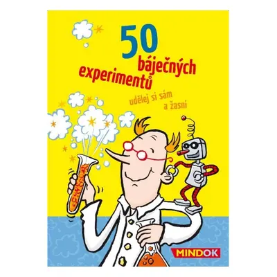 50 báječných experimentů, rychlá karetní hra