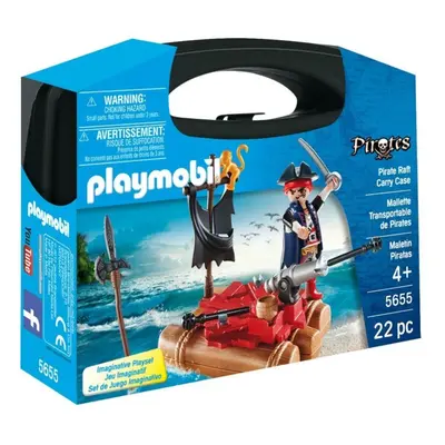 Playmobil 5655 přenosný kufřík pirát na voru