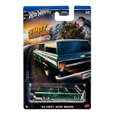 Hot wheels® hot wagons '64 chevy nova wagon 1/5