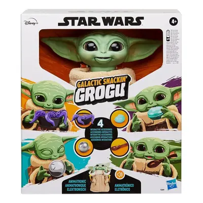 Hasbro star wars galactic grogu - baby yoda se svačinou