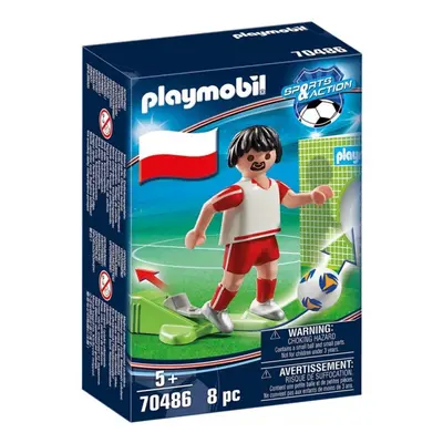 Playmobil 70486 fotbalista polska