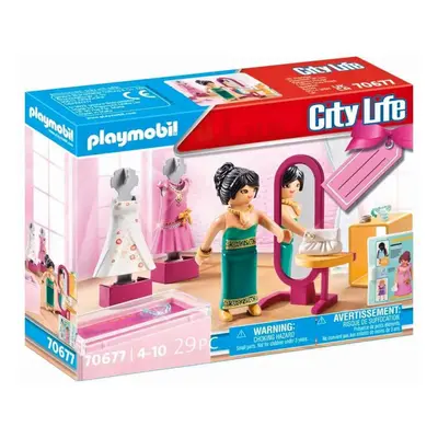 Playmobil 70677 dárkový set butik se společenskou módou