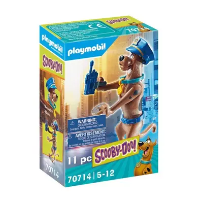 Playmobil 70714 scooby-doo! sběratelská figurka policista