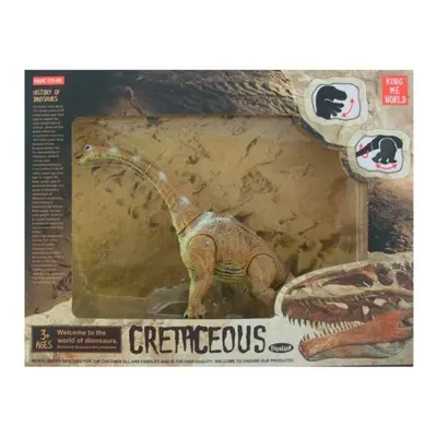 Cretaceous brachiosaurus s pohyblivými končetinami 16 cm