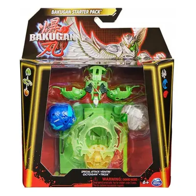 Bakugan™ speciální útok s6 ventri & octogan & trox