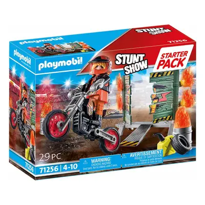 Playmobil 71256 starter pack kaskadér a ohnivá zeď