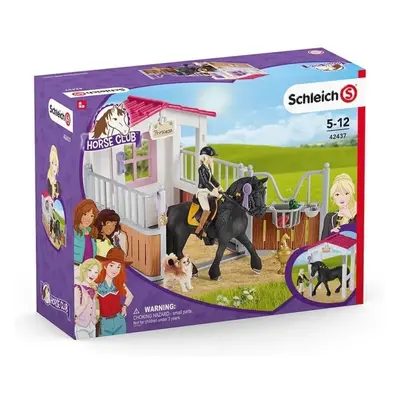 Schleich 42437 stáj s koněm klubová, tori + princess