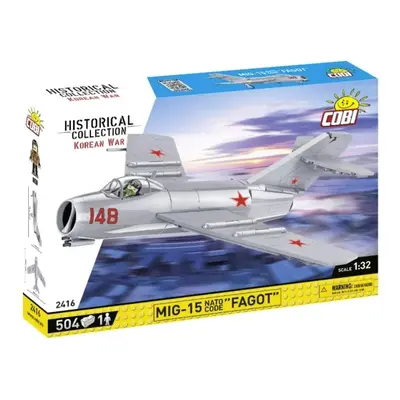 Cobi 2416 sovětský stíhací letoun mig-15 (fagot)