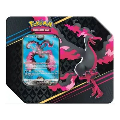 Pokémon tcg: swsh12.5 crown zenith premium art tin galarian moltres