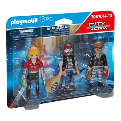 Playmobil 70670 set figurek lupiči