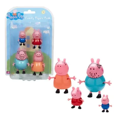 Peppa pig rodina, 4 figurky