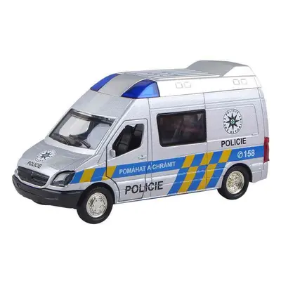 Auto policie kov 1:36 světlo zvuk