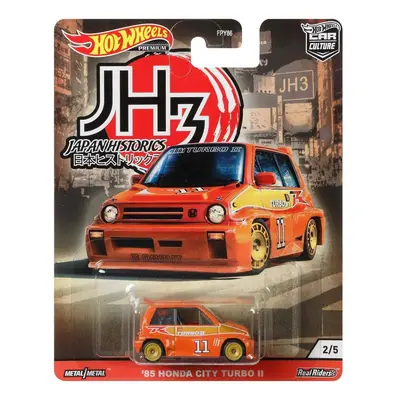 Hot wheels ´85 honda city turbo ii 2/5, mattel gjp83