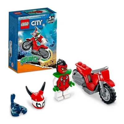 Lego® city 60332 škorpioní kaskadérská motorka