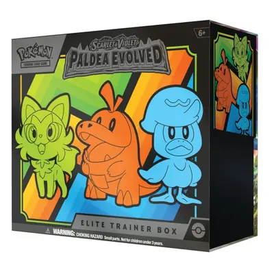 Pokémon tcg: sv02 paldea evolved - elite trainer box