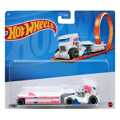 Mattel hot wheels dráhový tahač cyberrig, hmg00