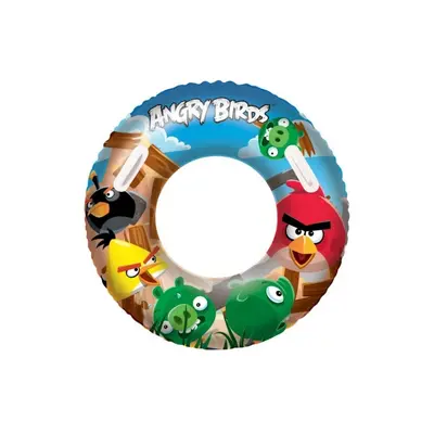 Bestway nafukovací kruh velký angry birds, průměr 91 cm