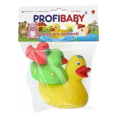 Profibaby kačenky do vany barevné 3ks