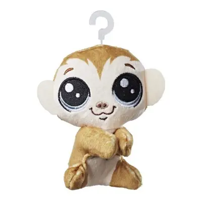 Lps plyšák s klipem clicks monkeyford, hasbro e0346