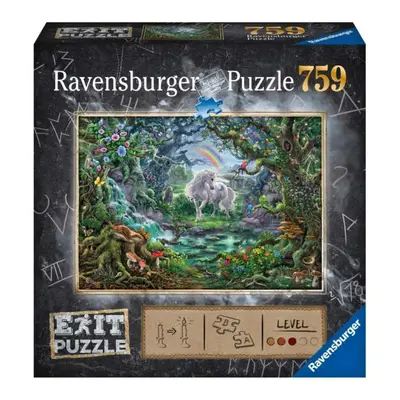 Ravensburger 15030 exit puzzle: jednorožec 759 dílků