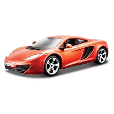 Bburago mclaren mp4-12c 1:24 oranžová metalíza 1:24