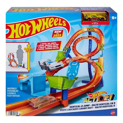 Mattel hot wheels® vertikální osmičková dráha, mattel hmb15