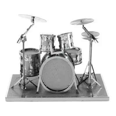 Metal earth drum set, 3d model