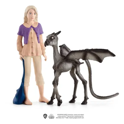 Schleich harry potter™ 42636 lenka láskorádova a testrál